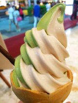 台北でソフトクリーム